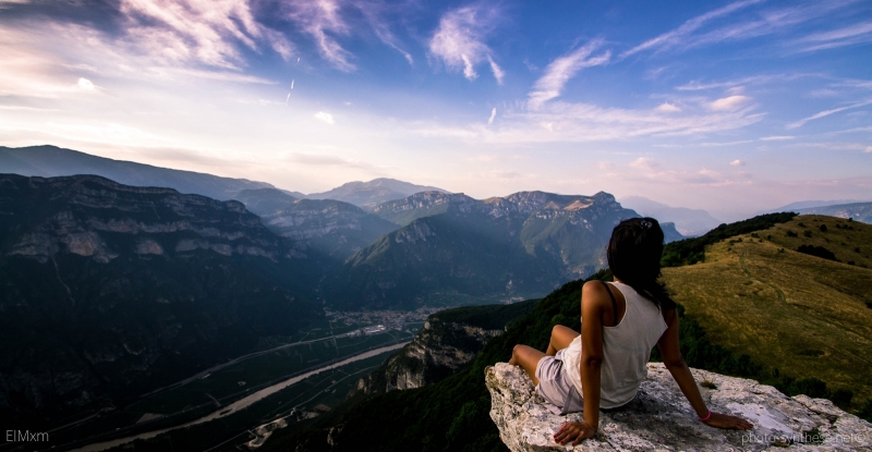Photographie <em>"Sega di Ala, Italie - Klara l'exploratrice"</em> par <b>ElMxm</b>