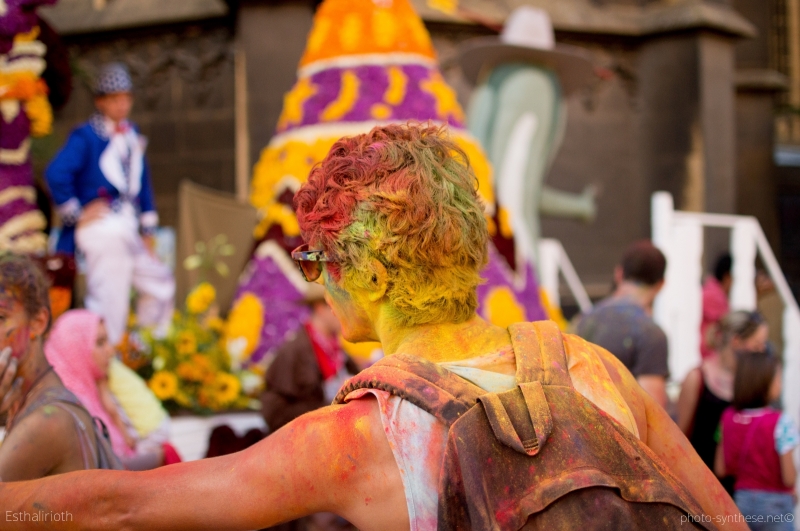 Photographie <em>"Caméléon - Color of Time 2015, Metz"</em> par <b>Esthalirioth</b>