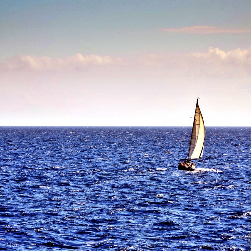 Photographie <em>"Folegandros, Grèce - Au large de Folegandros"</em> par <b>ElMxm</b>