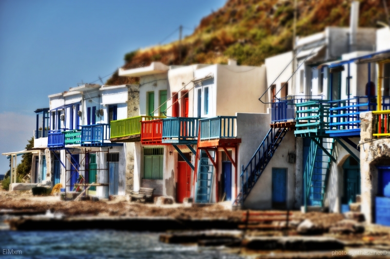 Photographie <em>"Klima (Milos), Grèce - L'autre carte postale de Milos"</em> par <b>ElMxm</b>