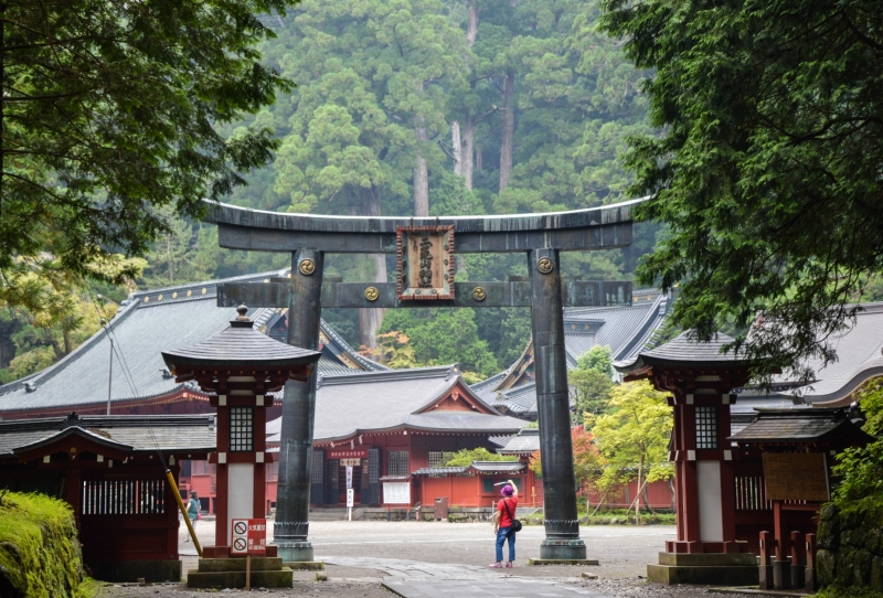 Photograph <em>"Torii in Nikko"</em> by <b>Esthalirioth</b>