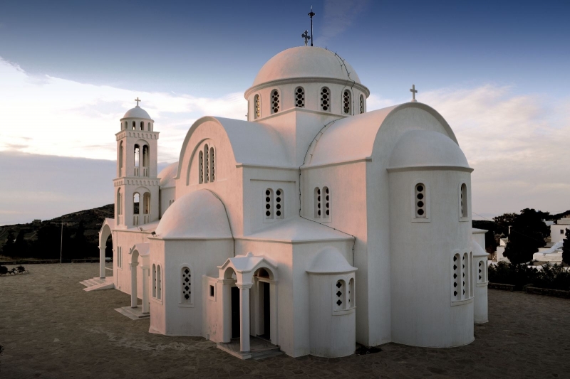 Photograph <em>"Greek church - Photography retouching"</em> by <b>ElMxm</b>
