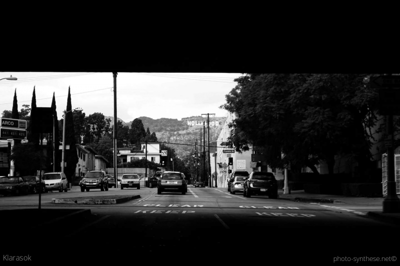 Photographie <em>"Hollywood de loin - Los Angeles, USA"</em> par <b>Klarasok</b>