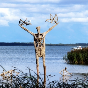 Photograph A man and some birds par Jolka