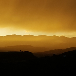 Photograph storm in the sunset - Cerro Veronese - Lessinia par gsimo83