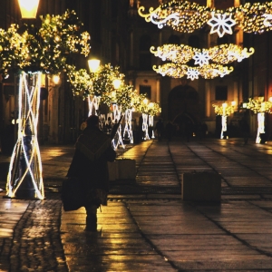 Photograph Christmas lights par Jolka
