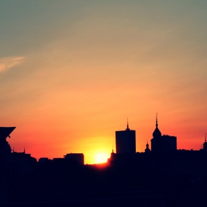 Photograph Sunset in Warsaw par Jolka