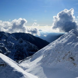 Photograph winter's view from the summit - Carega - Veneto, Italia par gsimo83