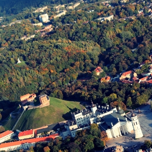 Photograph Vilnius from the sky par Jolka